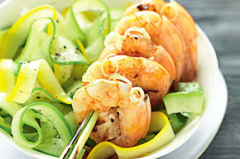 ​Ma recette de gambas au cuit-vapeur